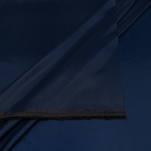 Ткань на отрез таффета 150 см 190Т цвет синий фото 2