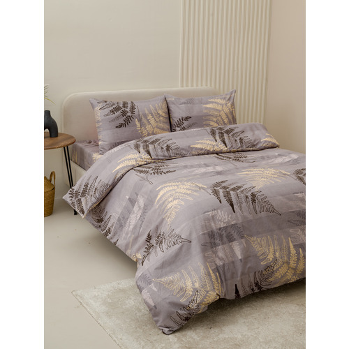 Постельное белье 4150 2-х сп с евро простыней с наволочками 50/70 фото 10