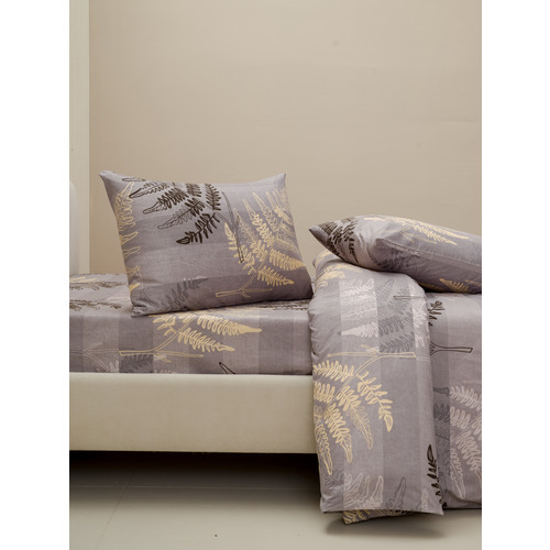 Постельное белье 4150 2-х сп с евро простыней с наволочками 50/70 фото 7