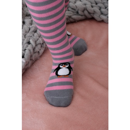 Колготки Пингвин детские плюш 5616 цвет серый р 80-86 фото 2