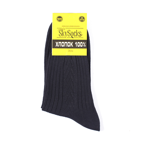 Мужские носки СМ-10 Skysocks цвет черный размер 25 фото 1