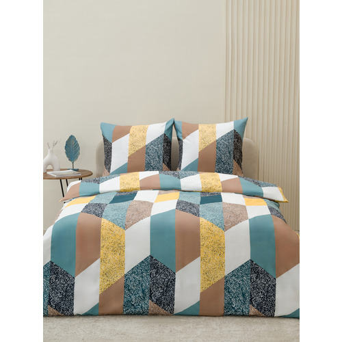 Постельное белье VT из полисатина 4102 2-х сп с евро простыней с наволочками 70х70 фото 1