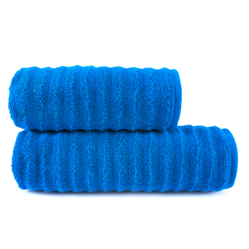 Полотенце велюровое Shockwave 50/90 см цвет синий фото 1