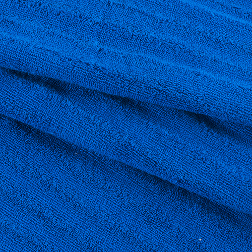 Полотенце велюровое Shockwave 50/90 см цвет синий фото 2