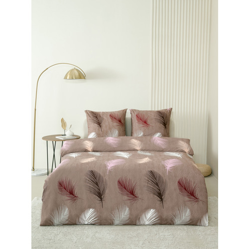 Постельное белье VT из полисатина 4236 2-х сп с евро простыней фото 7