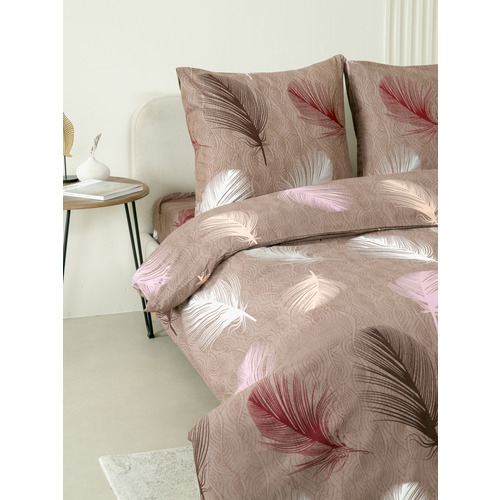 Постельное белье VT из полисатина 4236 2-х сп с евро простыней фото 4