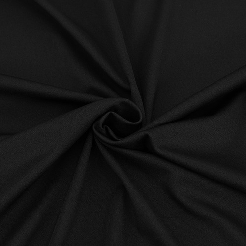 Ткань на отрез бифлекс 01 цвет черный фото 1