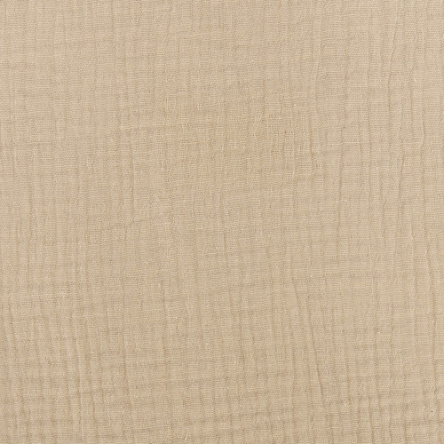 Ткань на отрез муслин гладкокрашеный 140 см цвет бежевый фото 2