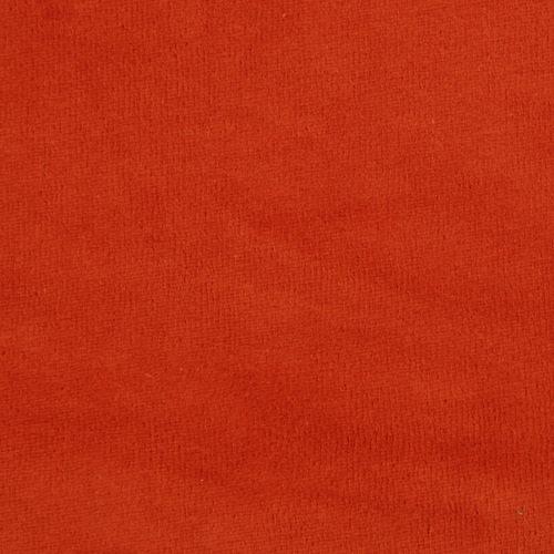 Ткань на отрез велюр цвет оранжевый фото 2