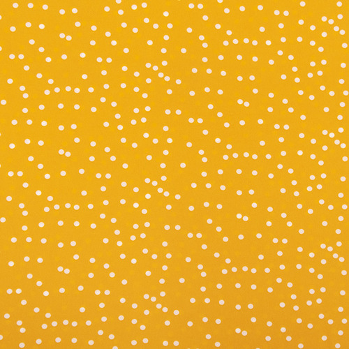 Ткань на отрез Прадо горох цвет желтый фото 3