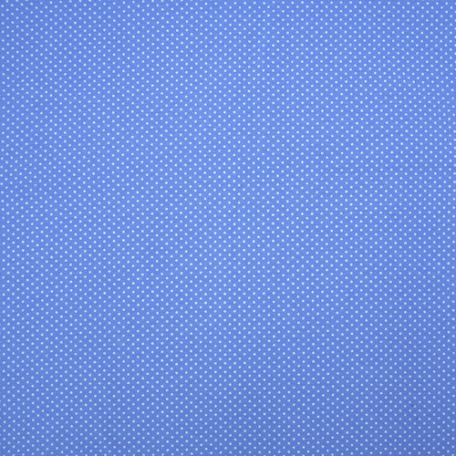 Ткань на отрез кулирка 1022-V3 Пшено на голубом фото 6