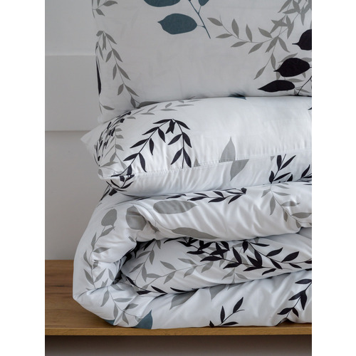 Постельное белье VT из полисатина 4819 2-х сп с евро простыней с наволочками 50/70 фото 18