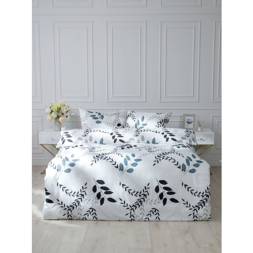 Постельное белье VT из полисатина 4819 2-х сп с евро простыней с наволочками 50/70 фото 19