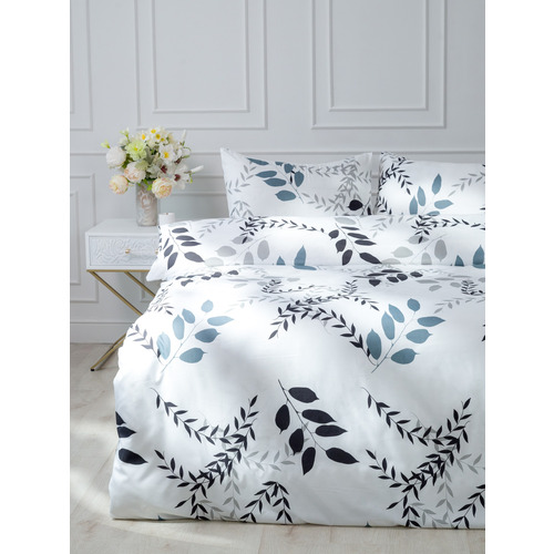 Постельное белье VT из полисатина 4819 2-х сп с евро простыней с наволочками 50/70 фото 20