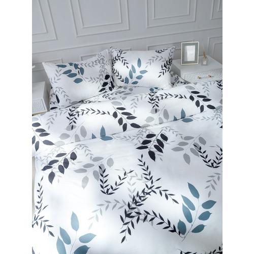 Постельное белье VT из полисатина 4819 2-х сп с евро простыней с наволочками 50/70 фото 15