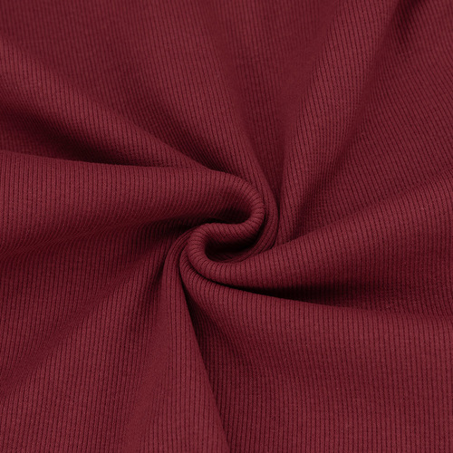 Ткань на отрез кашкорсе с лайкрой 1321-1 цвет бордовый фото 1