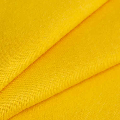 Мерный лоскут кулирка гладкокрашеная 2029 цвет желтый 0.8 м фото 1