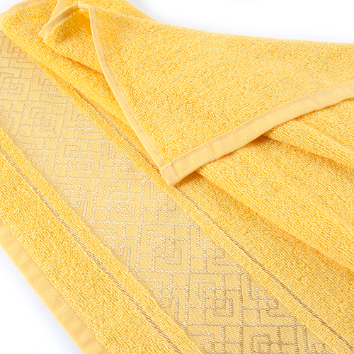 Полотенце махровое Bangle ПЛ-1801-02924 70/120 см цвет желтый фото 2