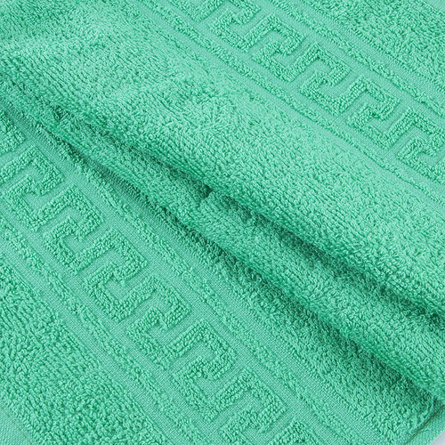 Полотенце махровое 30/50 см цвет 603 ярко-зеленый фото 1