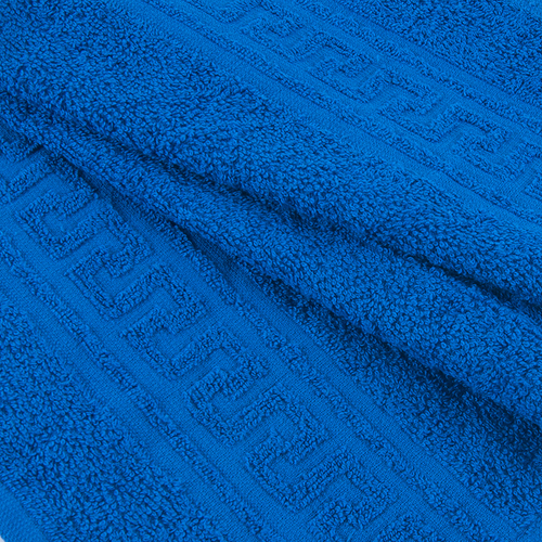 Полотенце махровое 30/50 см цвет 706 ярко-синий фото 1