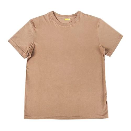 Мужская однотонная футболка цвет койот размер 56 фото 1