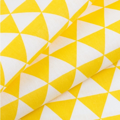Ткань на отрез бязь плательная 150 см 1773/8 цвет желтый фото 3