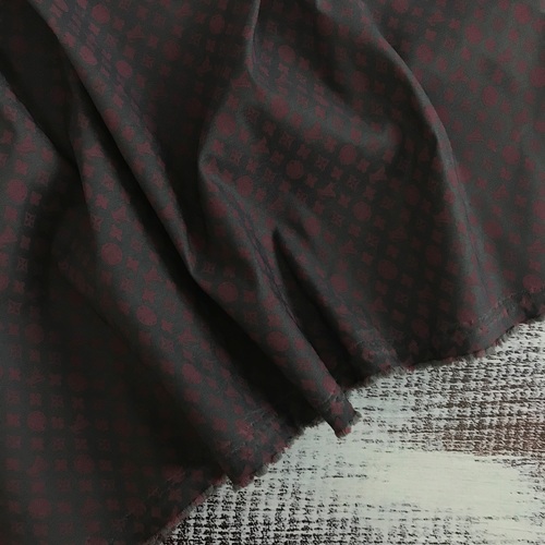 Мерный лоскут Рубашечная ткань Элиф LV-3 о/м на сером фоне 1,15 м фото 1