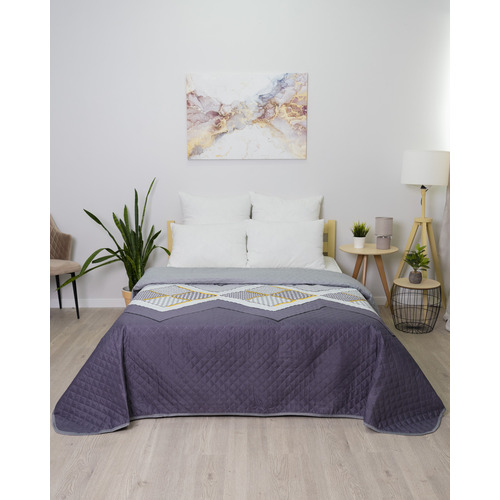 Покрывало ультрастеп двухстороннее 4341 240/210 Евро фото 1