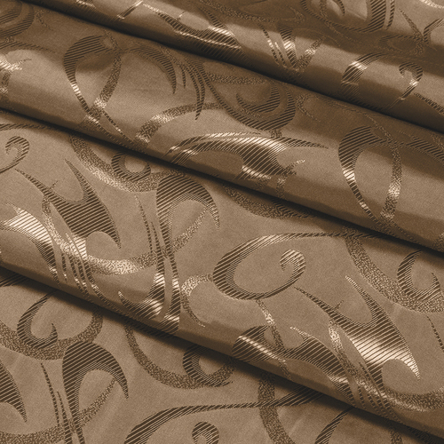 Портьерная ткань 150 см на отрез 26 цвет шоколадный фото 2