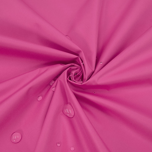 Ткань на отрез дюспо 240Т покрытие Milky 80 г/м2 цвет розовый фото 1