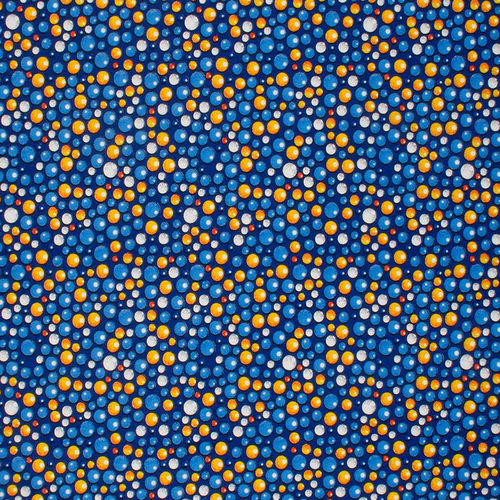 Ткань на отрез бязь плательная 150 см 10613/2 цвет синий фото 1