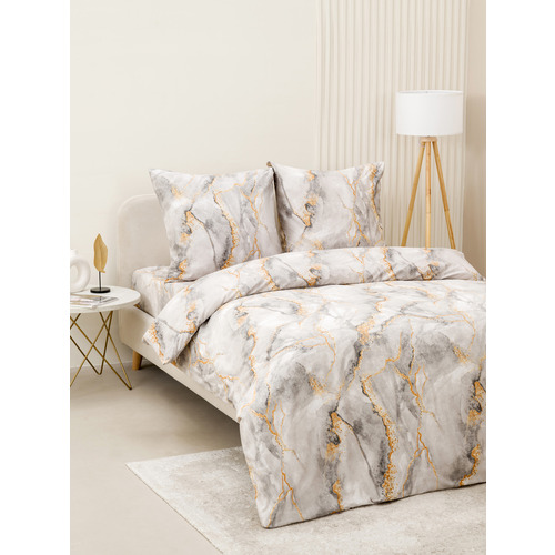 Постельное белье VT из полисатина 12138-07b 2-х сп с евро простыней фото 6