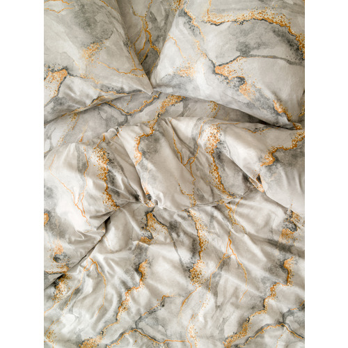 Постельное белье VT из полисатина 12138-07b 2-х сп с евро простыней фото 3