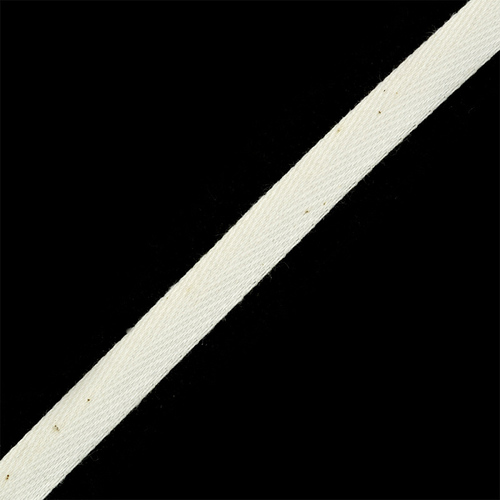 Лента киперная 10 мм хлопок 1.8 гр/см цвет 003 белый фото 1