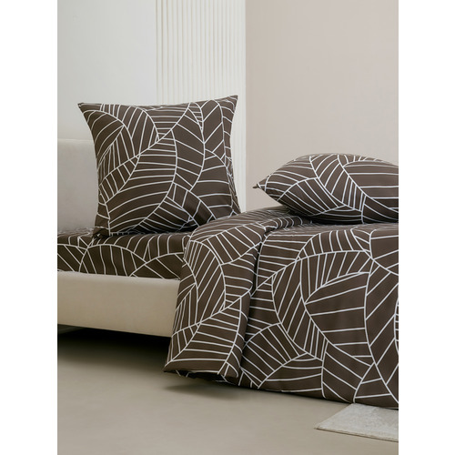 Постельное белье VT из полисатина s11087-01 2-х сп с евро простыней с наволочкой 70х70 фото 5