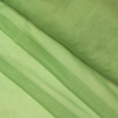 Ткань на отрез ситец гладкокрашеный 80 см 65 гр/м2 цвет зеленый фото 1