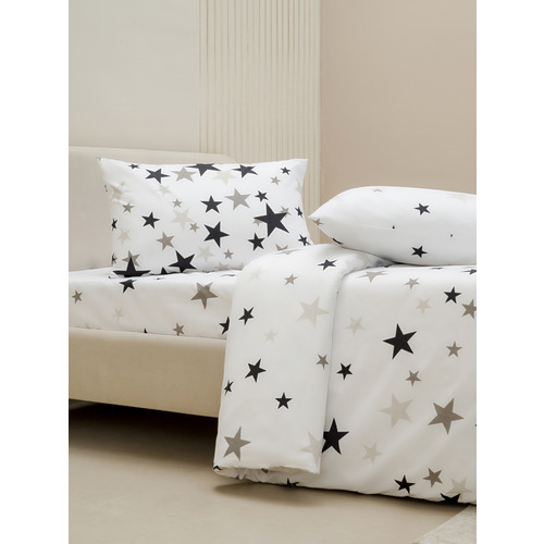 Постельное белье VT из полисатина DJL7607 2-х сп с евро простыней с наволочками 50/70 фото 5