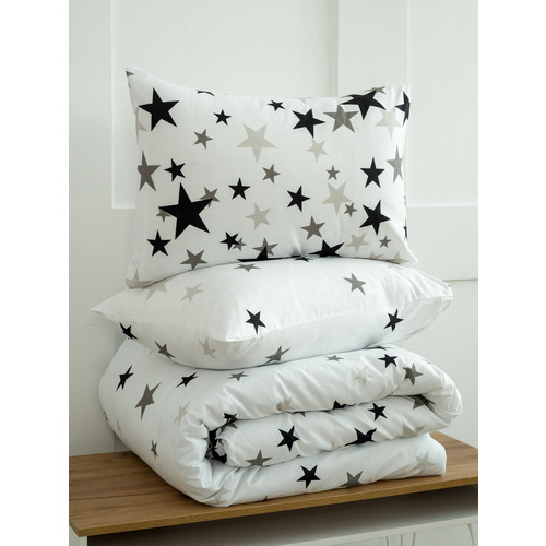 Постельное белье VT из полисатина DJL7607 2-х сп с евро простыней с наволочками 50/70 фото 16