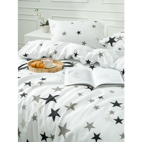 Постельное белье VT из полисатина DJL7607 2-х сп с евро простыней с наволочками 50/70 фото 12