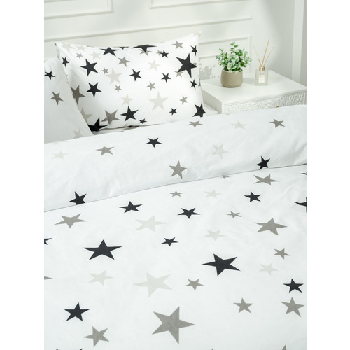 Постельное белье VT из полисатина DJL7607 2-х сп с евро простыней с наволочками 50/70 фото 7