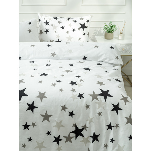 Постельное белье VT из полисатина DJL7607 2-х сп с евро простыней с наволочками 50/70 фото 2