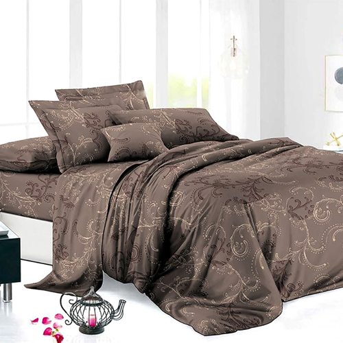 Постельное белье VT из полисатина 6689 2-х сп с евро простыней фото 1