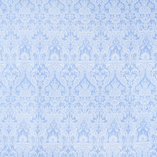 Мерный лоскут бязь плательная 150 см 402/3 Дамаск цвет голубой фото 1
