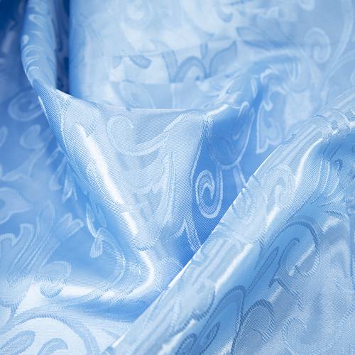 Портьерная ткань 150 см на отрез 100/2С цвет 68 голубой фото 2
