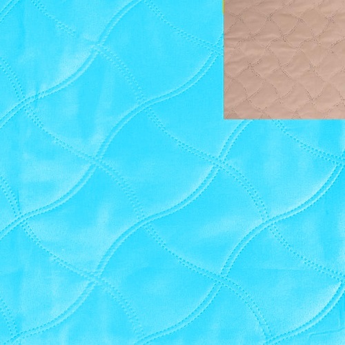 Ультрастеп 220 +/- 10 см цвет бирюзовый-бежевый на отрез фото 1