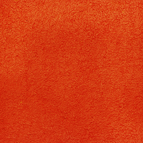 Простынь махровая цвет Оранжевый 190/200 фото 1