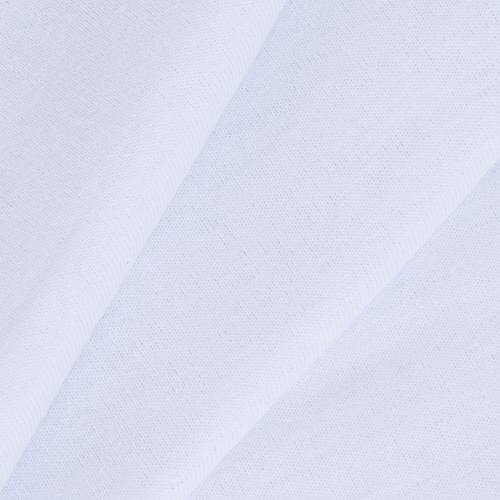 Ткань на отрез кулирка с лайкрой 6162 цвет белый фото 1