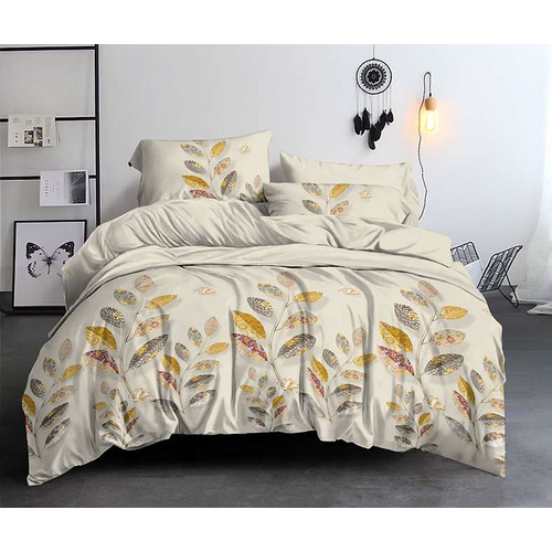 Постельное белье VT из полисатина 837-6 2-х сп с евро простыней с наволочками 70/70 фото 1