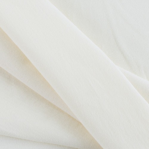Ткань на отрез кулирка гладкокрашеная 9050 Vanilla Ice фото 2