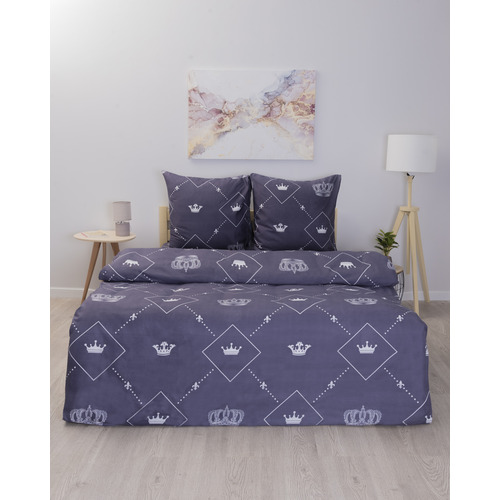 Постельное белье из полисатина 4261 2-х сп с евро простыней фото 1